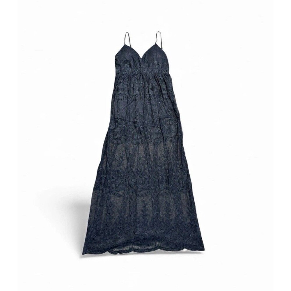 Haute Monde Maxi Dress Womens Large Witch Coven Lace Darkcottage Bride of Chucky